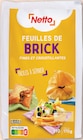 Feuilles de Brick - Netto en promo chez Netto Feuilles de Brick - Netto dans le catalogue Netto
