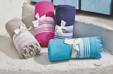 Fouta unie turquoise - TEX HOME en promo chez Supeco Fouta unie turquoise - TEX HOME dans le catalogue Supeco
