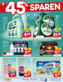 Gerolsteiner im aktuellen Netto Marken-Discount Prospekt (Mannheim) Gerolsteiner im Netto Marken-Discount Prospekt "Aktuelle Angebote" mit 64 Seiten (Mannheim)