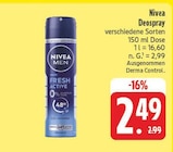 Deospray Angebote von Nivea bei EDEKA Bautzen für 2,49 €