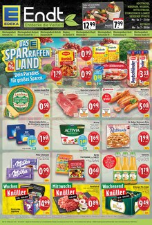 Aktueller EDEKA Prospekt "Aktuelle Angebote" Seite 1 von 8 Seiten für Mönchengladbach