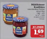 Aprikose oder Erdbeere im Angebot bei Marktkauf in Coburg Aprikose oder Erdbeere Angebote von Mühlhäuser bei Marktkauf Coburg für 1,69 €