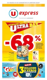 Catalogue U Express à Crozon cette semaine, valable du 13/01/2026 au 25/01/2026 Prospectus U Express à Crozon, "U Express", 18 pages de promos valables du 13/01/2026 au 25/01/2026