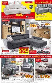 Couch im Opti-Wohnwelt Prospekt "Mega Relaxen" mit 12 Seiten (Würzburg)