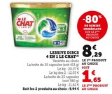Lessive Discs 4 en 1(A) - Le Chat - U Express à Avignon Lessive Discs 4 en 1(A) - Le Chat en promo chez U Express Avignon à 1,65 €