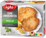 Feine Landschnitzel Wiener Art von Iglo für 4,29 € bei REWE im Angebot Feine Landschnitzel Wiener Art von Iglo im aktuellen REWE Prospekt