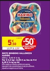 Boite Bonbons Halloween - HARIBO en promo chez Intermarché Boite Bonbons Halloween - HARIBO dans le catalogue Intermarché