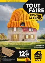 Catalogue Bricolage Tout Faire en cours à Saint-Médard-des-Prés et alentours, "TOUT FAIRE CONTRE LE FROID", 8 pages, 01/10/2025 - 31/10/2025