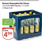 Wasserglück Angebote von Rhenser bei GLOBUS Wiesbaden für 4,99 €