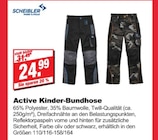 Active Kinder-Bundhose bei bauSpezi im Prospekt "" für 24,99 €