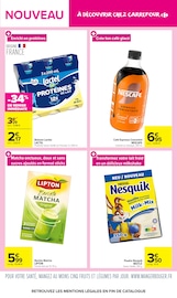 Promos Thé dans le catalogue "LES NOUVEAUTÉS, VOTRE SÉLECTION À NE PAS MANQUER !" de Carrefour Market à la page 3