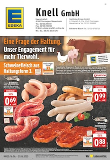 Aktueller EDEKA Prospekt "Aktuelle Angebote" für Dormagen Aktueller EDEKA Prospekt für Dormagen mit Seiten