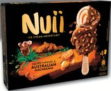 Bâtonnet de crème glacée caramel beurre salé et macadamia d'Australie x4 - NUII - Netto Bâtonnet de crème glacée caramel beurre salé et macadamia d'Australie x4 - NUII à 6,50 € dans le catalogue Netto