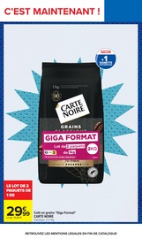 Promos Café dans le catalogue "LE MOIS DES SUPPORTERS" de Carrefour Café en promo dans le catalogue Carrefour à la page 3