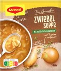 Für Genießer Zwiebelsuppe Angebote von Maggi bei REWE Stuttgart für 0,89 €