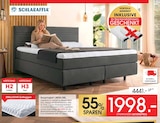 Zurbrüggen Delmenhorst - Boxspringbett LINERA ONE Angebot im Prospekt Boxspringbett LINERA ONE bei Zurbrüggen im Delmenhorst Prospekt für 1.998,00 €
