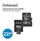 Speicherkarte microSDXC im V-Markt Prospekt Speicherkarte microSDXC von Intenso im aktuellen V-Markt Prospekt für 22,99 €