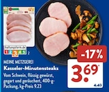 ALDI SÜD Kissing - Kasseler-Minutensteaks Angebot im Prospekt Kasseler-Minutensteaks bei ALDI SÜD im Kissing Prospekt für 3,69 €