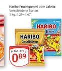 Aktuelle Haribo Angebote bei GLOBUS in Wiesbaden Aktuelles Fruchtgummi Angebot bei GLOBUS in Wiesbaden ab 0,89 €