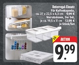 Unterregal-Einsatz für Kaffeekapseln Angebote bei EDEKA Chemnitz für 9,99 €