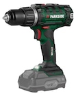 Perceuse-visseuse sans fil - Parkside en promo chez Lidl Aix-en-Provence à 19,99 €