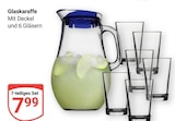 Glaskaraffe im Angebot bei GLOBUS in Wolfenbüttel Glaskaraffe Angebote bei GLOBUS Wolfenbüttel für 7,99 €
