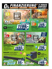 Fernseher im expert Prospekt "Top Angebote" mit 12 Seiten (Cottbus)