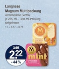 Magnum Multipackung im V-Markt Prospekt Magnum Multipackung von Langnese im aktuellen V-Markt Prospekt für 2,22 €