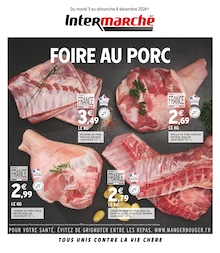 Prospectus Intermarché à Aurillac, "FOIRE AU PORC", 4 pages, 03/12/2024 - 08/12/2024