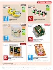 Promos Crème Glacée dans le catalogue "Encore + d'économies sur vos courses du quotidien" de Auchan Hypermarché à la page 5