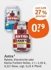Rakete im Angebot bei tegut in Bad Wildungen Rakete Angebote von Astra bei tegut Bad Wildungen für 0,79 €