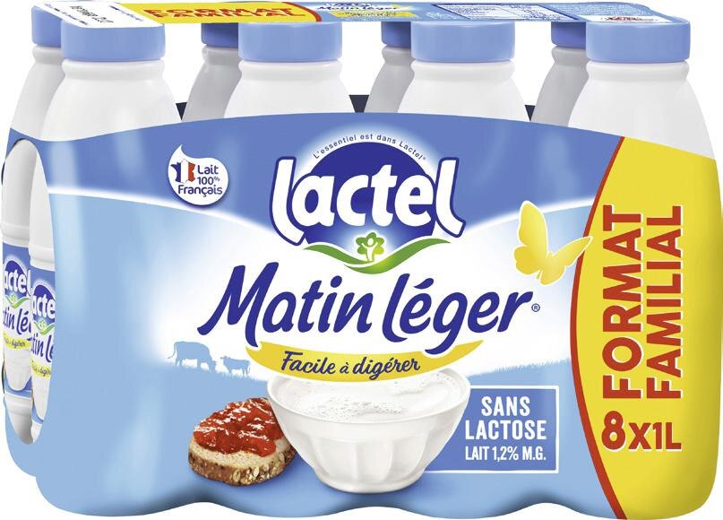 Lait sans lactose 1,2% M.G. Matin Léger