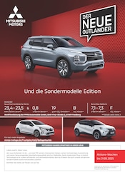 Aktueller Mitsubishi Werkstatt & Auto Prospekt in Heimbuchenthal und Umgebung, "Mitsubishi Angebote" mit 8 Seiten, 22.03.2025 - 19.04.2025