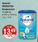 PRONUTRA Kindermilch von Aptamil im aktuellen V-Markt Prospekt für 13,49 €