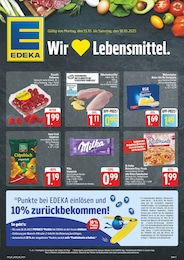 EDEKA Prospekt "Wir lieben Lebensmittel!", 8 Seiten, 13.10.2025 - 13.10.2025 Aktueller EDEKA Prospekt, "Wir lieben Lebensmittel!", mit Angeboten der Woche, gültig von 13.10.2025 bis 13.10.2025