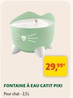 Maxi Zoo Fouesnant - Promo Fontaine à eau Promo Fontaine à eau à 29,99 € dans le catalogue Maxi Zoo à Fouesnant