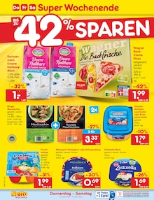 Pizza im Netto Marken-Discount Prospekt "Aktuelle Angebote" mit 67 Seiten (Potsdam)