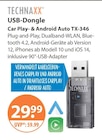 Handy im V-Markt Prospekt USB-Dongle Car Play- & Android Auto TX-346 von TECHNAXX im aktuellen V-Markt Prospekt für 29,99 €
