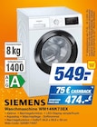 Aktuelles Waschmaschine WM14NK73EX Angebot bei expert in Mannheim ab 474,00 €