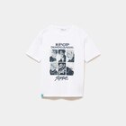 Promo T-shirt coton K-Pop Demon Hunters blanc garçon à 9,99 € dans le catalogue La Halle à Loudéac