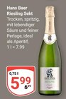 Aktuelle Sekt Angebote bei GLOBUS in Saarbrücken Aktuelles Riesling Sekt Angebot bei GLOBUS in Saarbrücken ab 5,99 €