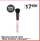 Pinceau fond de teint - Élise Chalmin x Bourjois en promo chez Monoprix Lyon à 17,90 €