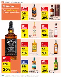 Promo Whisky dans le catalogue Carrefour du moment à la page 40
