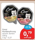 Hundenahrung von Cesar für 0,79 € bei budni im Angebot Hundenahrung von Cesar im aktuellen budni Prospekt