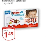 Kinder Schokolade im Angebot bei GLOBUS in Mannheim Kinder Schokolade Angebote von Ferrero bei GLOBUS Mannheim für 1,49 €