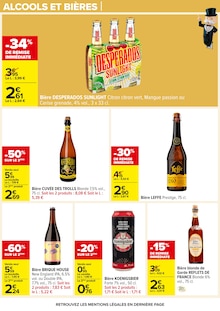 Promo Coffret Bières dans le catalogue Carrefour du moment à la page 28