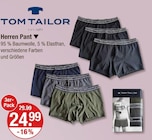 Herrenunterwaesche im V-Markt Prospekt Herren Pant von Tom Tailor im aktuellen V-Markt Prospekt für 24,99 €