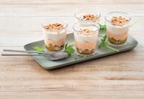 Verrines truite fromage frais et légumes et légumes ou thon chorizo ou façon tzatziki - GUYADER dans le catalogue U Express