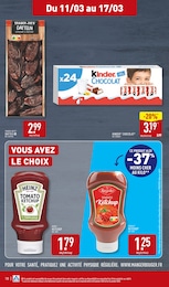 Offre Kinder Chocolat dans le catalogue Aldi du moment à la page 21