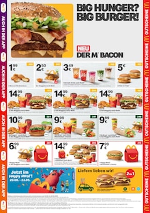 Aktueller McDonalds Prospekt "Extra viel. Extra sparen." Aktueller McDonalds Prospekt